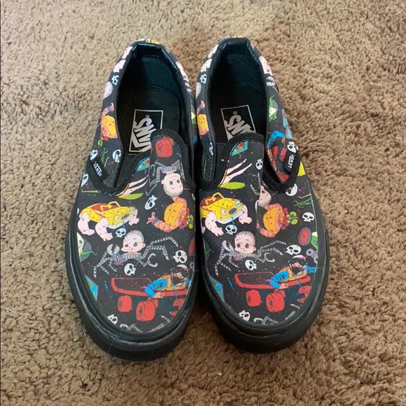 toy story slip on vans